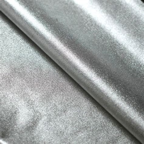 lame metallic nylon fabric|silver metallic fabric.